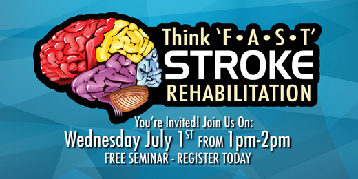 July Stroke Rehab Banner