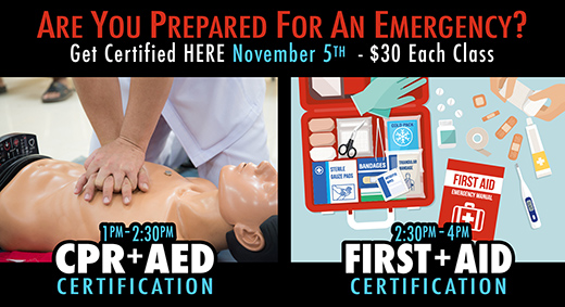 CPR AED and First Aid Training