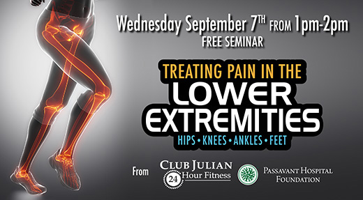 Sept. 7 Extremities Pain Seminar