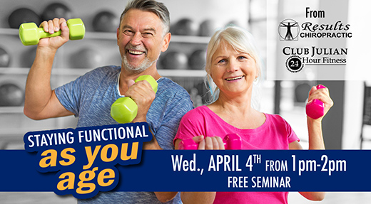 Staying Functional As We Age Event