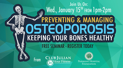 Osteoporosis Seminar Jan. 15