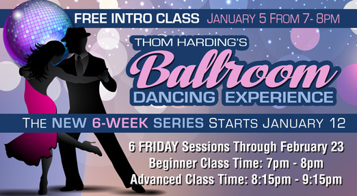 Experience Ballroom Dancing In January