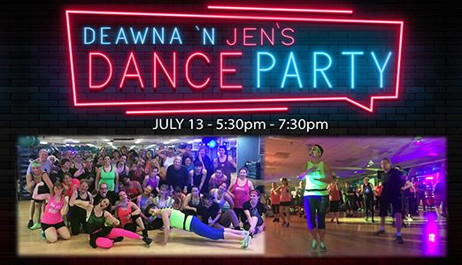 Deawna and Jen's Dance Party Returns July 13