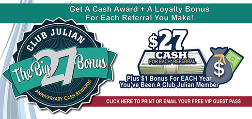 Introducing The Big 27 Bonus Referral Rewards!