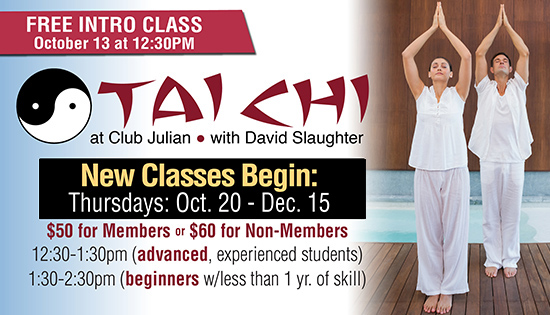 TaiChi Free Session Oct 13